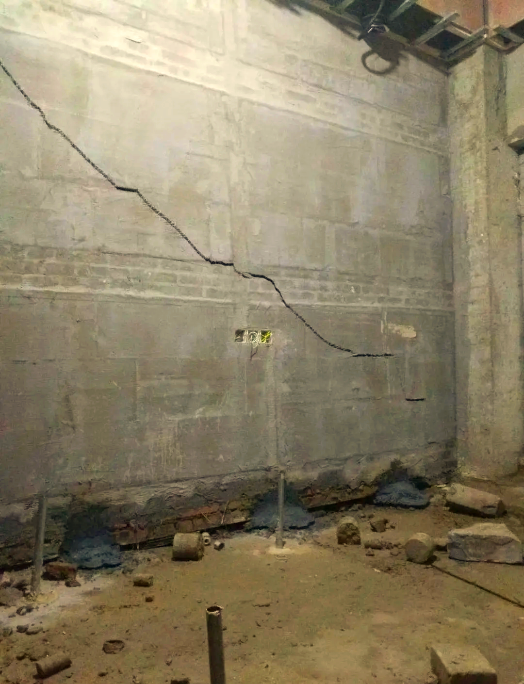 张家口赤城县房屋下沉加固